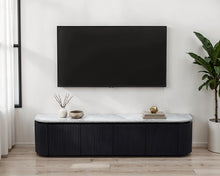 Lydney 79" TV Stand – Black