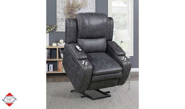 Iron Power Lift Recliner – Savon Furniture Visalia