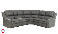 Iron Power Reclining Sectional – Model 126 (3P)