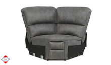 Iron Power Reclining Sectional – Model 126 (3P)