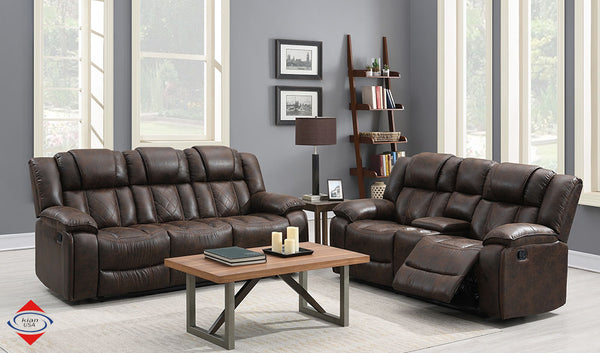 Hickory Reclining Sofa & Loveseat Set – Savon Furniture Visalia