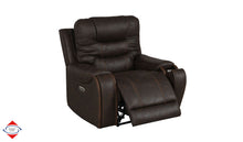 Brown Dual Power Recliner – Model 152