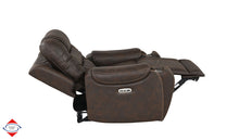 Brown Dual Power Recliner – Model 152