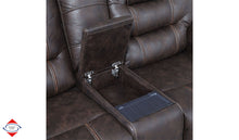 Brown Dual Power Reclining Sofa & Loveseat Set – Model 152