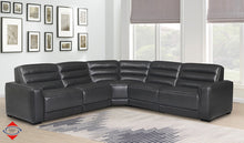 Black Dual Power Reclining Sectional – Model 200 (2P2)