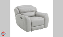 Smoke Dual Power Recliner – Model 205