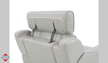 Smoke Dual Power Recliner – Model 205