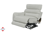 Smoke Dual Power Reclining Sectional – Model 205 (2P2)
