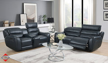 Ocean Dual Power Reclining Sofa & Loveseat Set – Savon Furniture Visalia