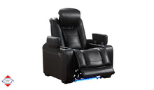 Black Dual Power Recliner – Savon Furniture Visalia