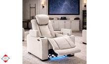 Smoke Dual Power Recliner – Model 258