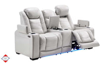 Smoke Dual Power Reclining Sofa & Loveseat Set – Model 258