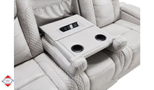 Smoke Dual Power Reclining Sofa & Loveseat Set – Model 258