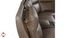 Brown Dual Power Reclining Sectional – Model 292 (3P)