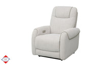 White Dual Power Reclining Sofa & Loveseat Set – Model 300