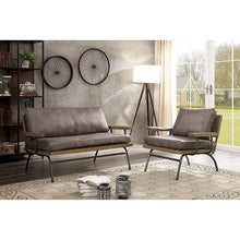 Santiago Love Seat – Ash Brown