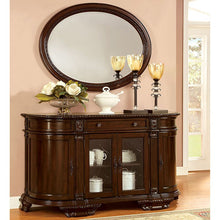 Bellagio 7 Pc Dining Table Set – Brown Cherry