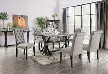 Alfred 7 Pc Dining Table Set – Antique Black