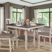 Counter Ht. Table Set Ann II – Antique White/Gray