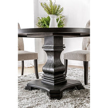 Nerissa 5 Pc Dining Table Set – Antique Black/Beige