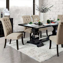 Nerissa 7 Pc Dining Table Set – Antique Black