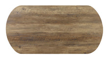 Olbia 3 Pc Table Set – Rustic Oak/Sand Black