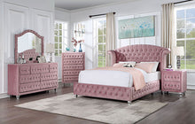 Zohar 5 Pc Queen Bedroom Set – Pink