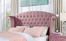 Zohar 5 Pc Queen Bedroom Set – Pink