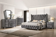 Carissa 5 Pc Queen Bedroom Set – Gray