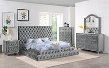 Stefania 4 Pc Queen Bedroom Set – Gray