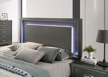 Alison 5 Pc Queen Bedroom Set – Metallic Gray