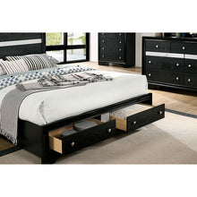 Chrissy 5 Pc Queen Bedroom Set – Black