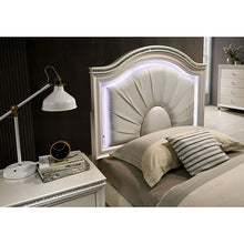 Allie 4 Pc Twin Bedroom Set w/ Trundle – Pearl White