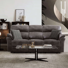 Josias Reclining Sofa & Loveseat Set – Dark Gray