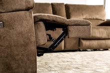 Cerelia Power Sectional – Brown