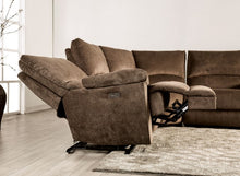 Cerelia Power Sectional – Brown