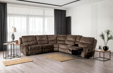 Jerominus Sectional – Dark Brown