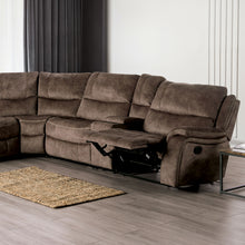Jerominus Sectional – Dark Brown