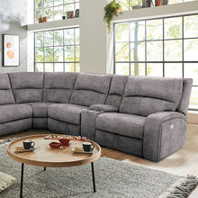 Apostolos Power Sectional – Light Gray