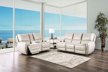 Phineas Power Reclining Sofa & Loveseat Set – Beige