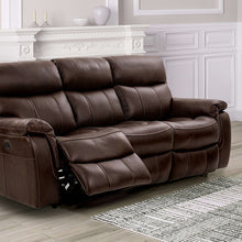 Antenor Power Reclining Sofa & Loveseat Set – Brown