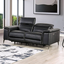 Ascona Power Reclining Sofa & Loveseat Set – Black