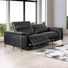Ascona Power Reclining Sofa & Loveseat Set – Black