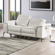 Ascona Power Reclining Sofa & Loveseat Set – Light Taupe