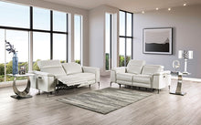 Ascona Power Reclining Sofa & Loveseat Set – Light Taupe