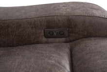 Demetrius Power Reclining Sofa & Loveseat Set – Brown