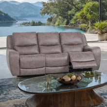 Demetrius Power Reclining Sofa & Loveseat Set – Brown