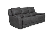 Demetrius Power Reclining Sofa & Loveseat Set – Dark Gray