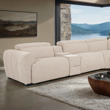 Thaddea Power Sectional – White