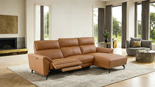 Theola Power Sectional, Right Chaise – Brown Clay